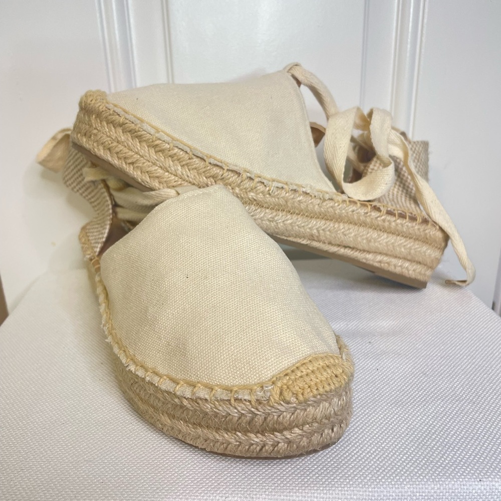 ☀️Ankle wrap SODA espadrilles I'm Canvas
